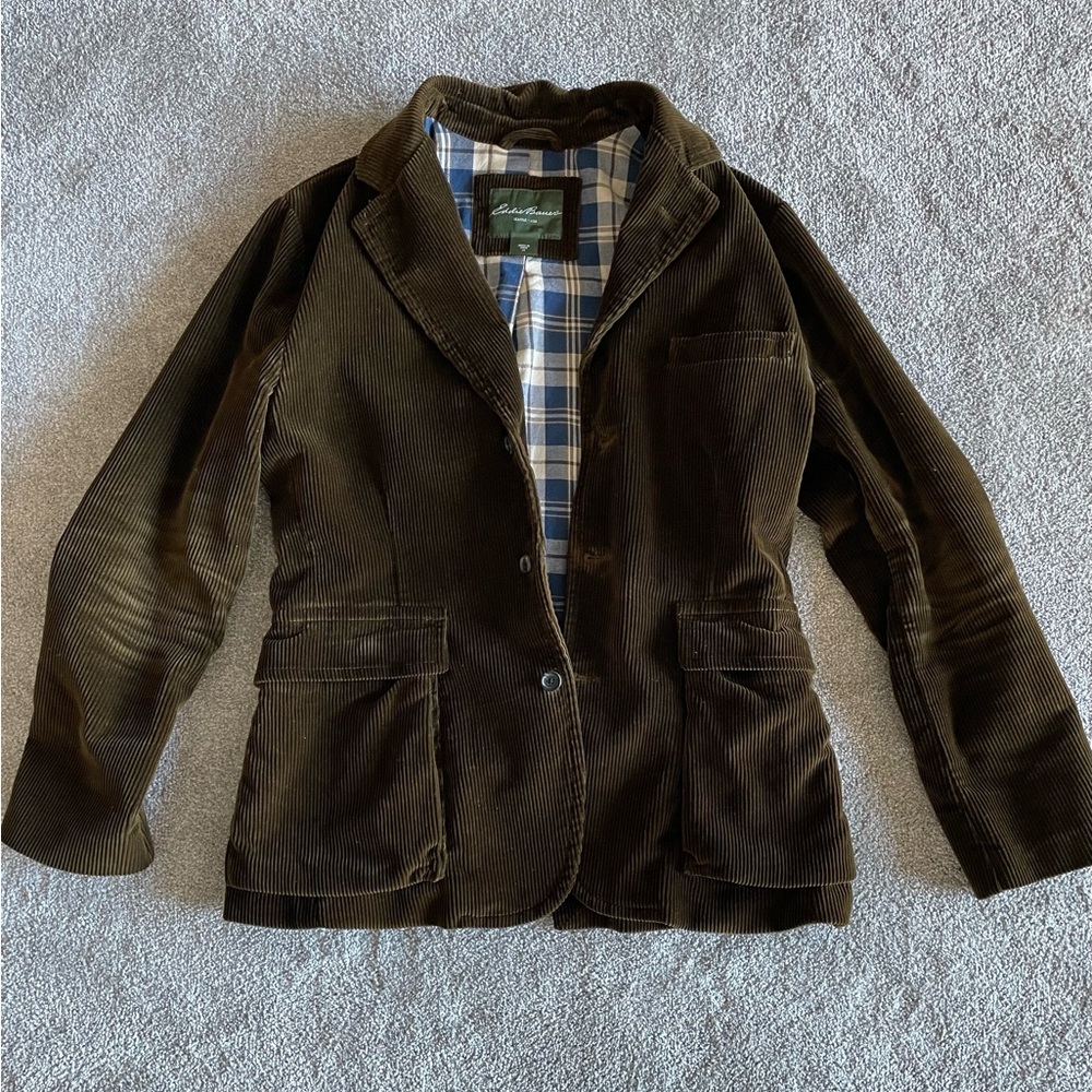 Eddie Bauer Men's Corduroy Jacket with Elbow Patches